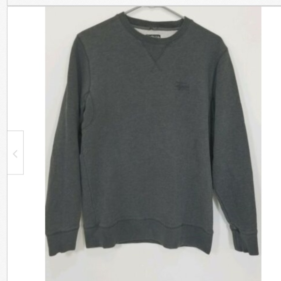 Stussy Other - Stussy Authentic Mens Gray Crewneck Sweater size M Stussy Other - Stussy Authentic Mens Gray Crewneck Sweater size M